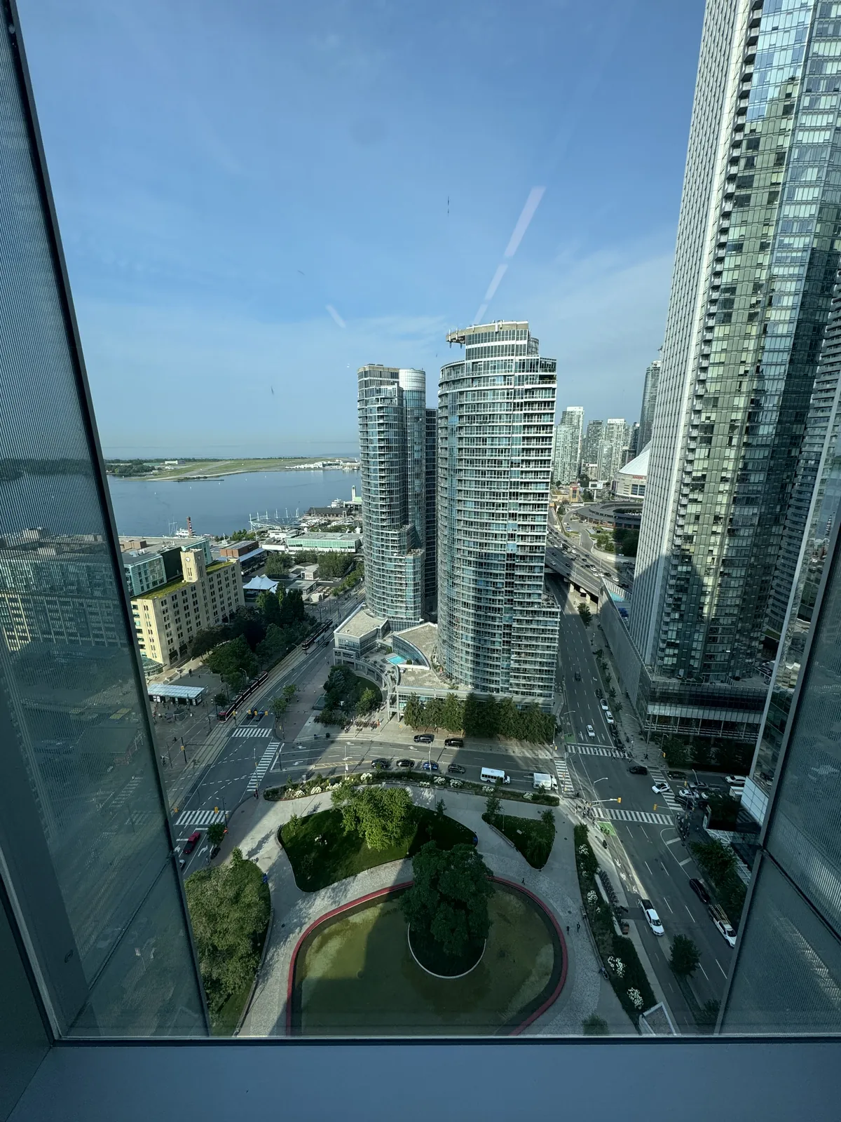 The view from the RBC office during Summer Tech Labs.